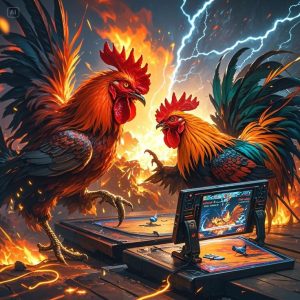 Ayam Jago Bertarung Cuan